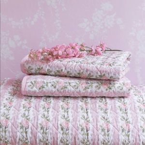 Love Shack Fancy Blooming Heirloom Quilt and Sham Set